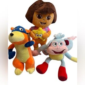 Plush  Dora the Explorer characters